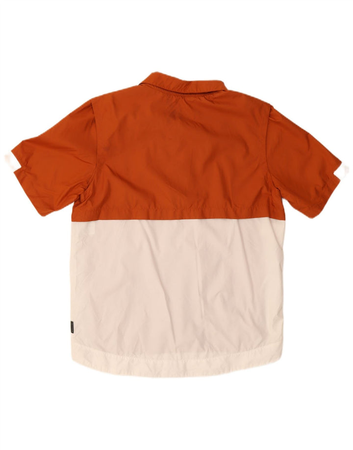 Giacca da tuta da uomo Nike Texas Longhorns, giacca color block marrone medio
