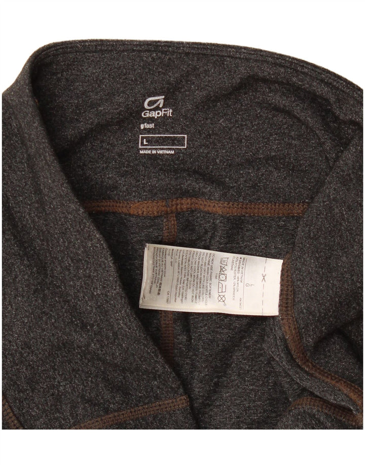Gap Leggings da donna UK 14 Large in nylon chiazzato grigio