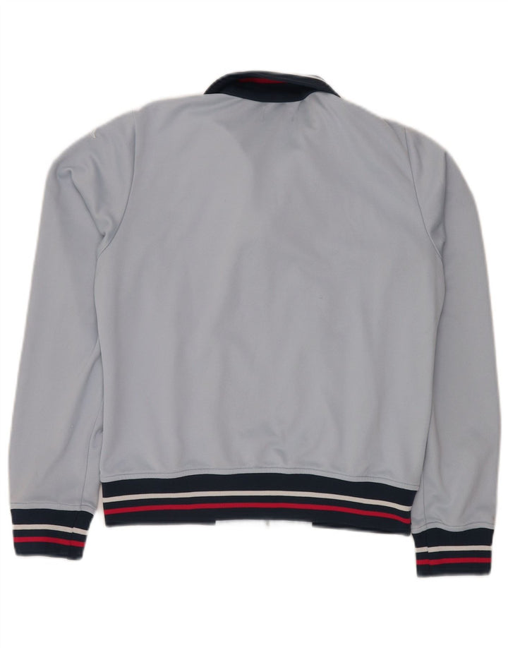 Giacca da tuta da donna KAPPA UK 14 Large Blu Colourblock Poliestere