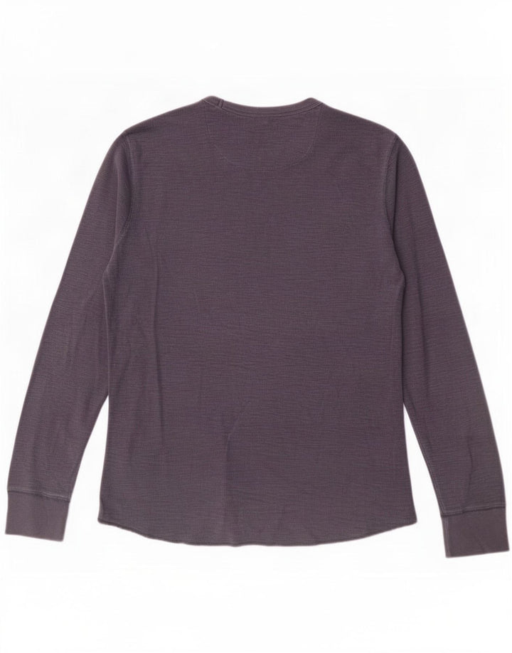 Gap Top da uomo a maniche lunghe Small Blu Navy