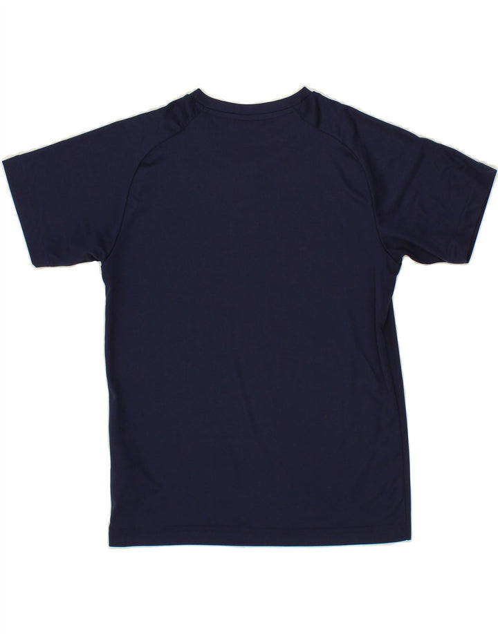 PUMA Boys T-Shirt Top 11-12 Years  Navy Blue Polyester Vintage Puma and Second-Hand Puma from Messina Hembry 