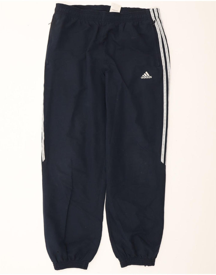 Pantaloni da tuta da uomo ADIDAS Joggers medio poliestere blu navy