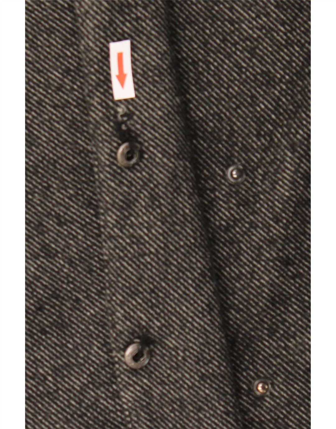 Cappotto da donna Marks & Spencer UK 14 Poliestere gessato grigio medio