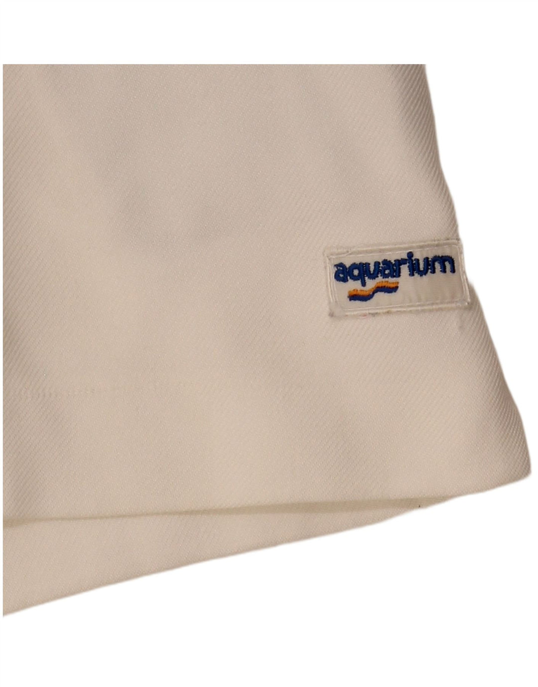 Pantaloncini chino da uomo Aquarium W28 color block bianco medio