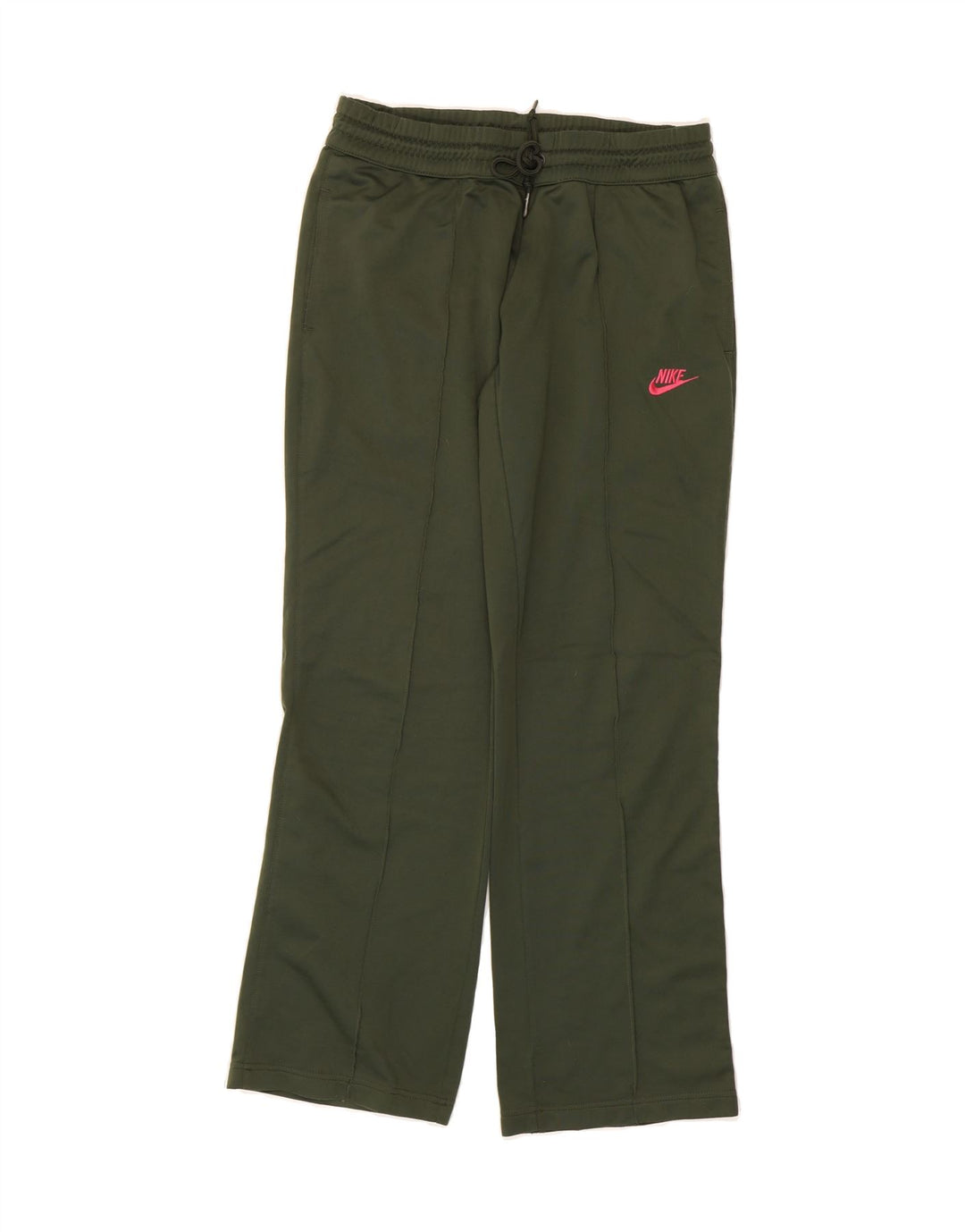 NIKE Womens Tracksuit Trousers UK 10/12  Medium Green Polyester Vintage Nike and Second-Hand Nike from Messina Hembry 