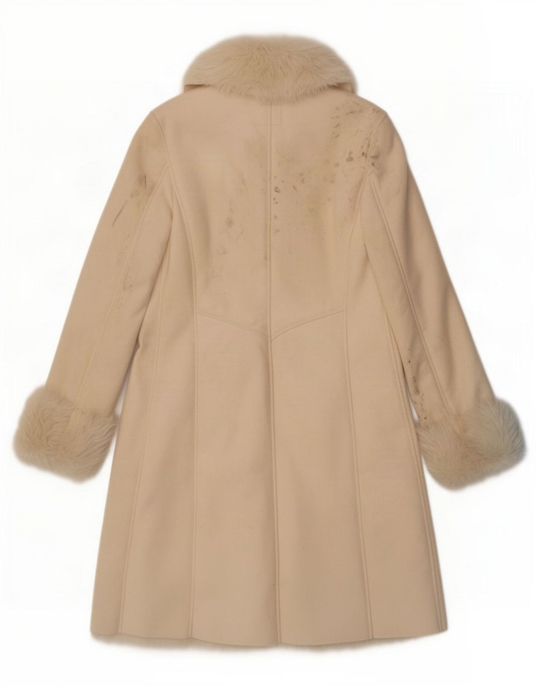 Cappotto Sherpa da donna Esprit UK 18 XL Poliestere beige