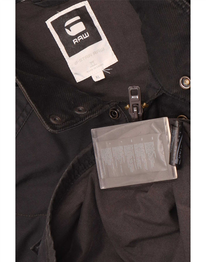 Giacca utility da uomo G-Star UK 42 XL cotone nero