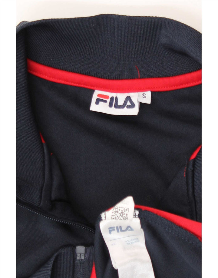 Giacca da ginnastica grafica da uomo Fila piccola multicolore Colourblock