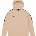 Felpa con cappuccio Nike Dri Fit da uomo, piccola, in poliestere color block bianco