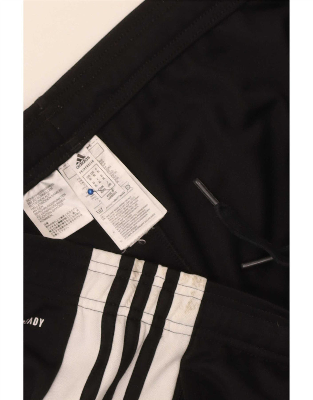 Pantaloni da tuta grafica Adidas Aeroready da uomo XL poliestere nero