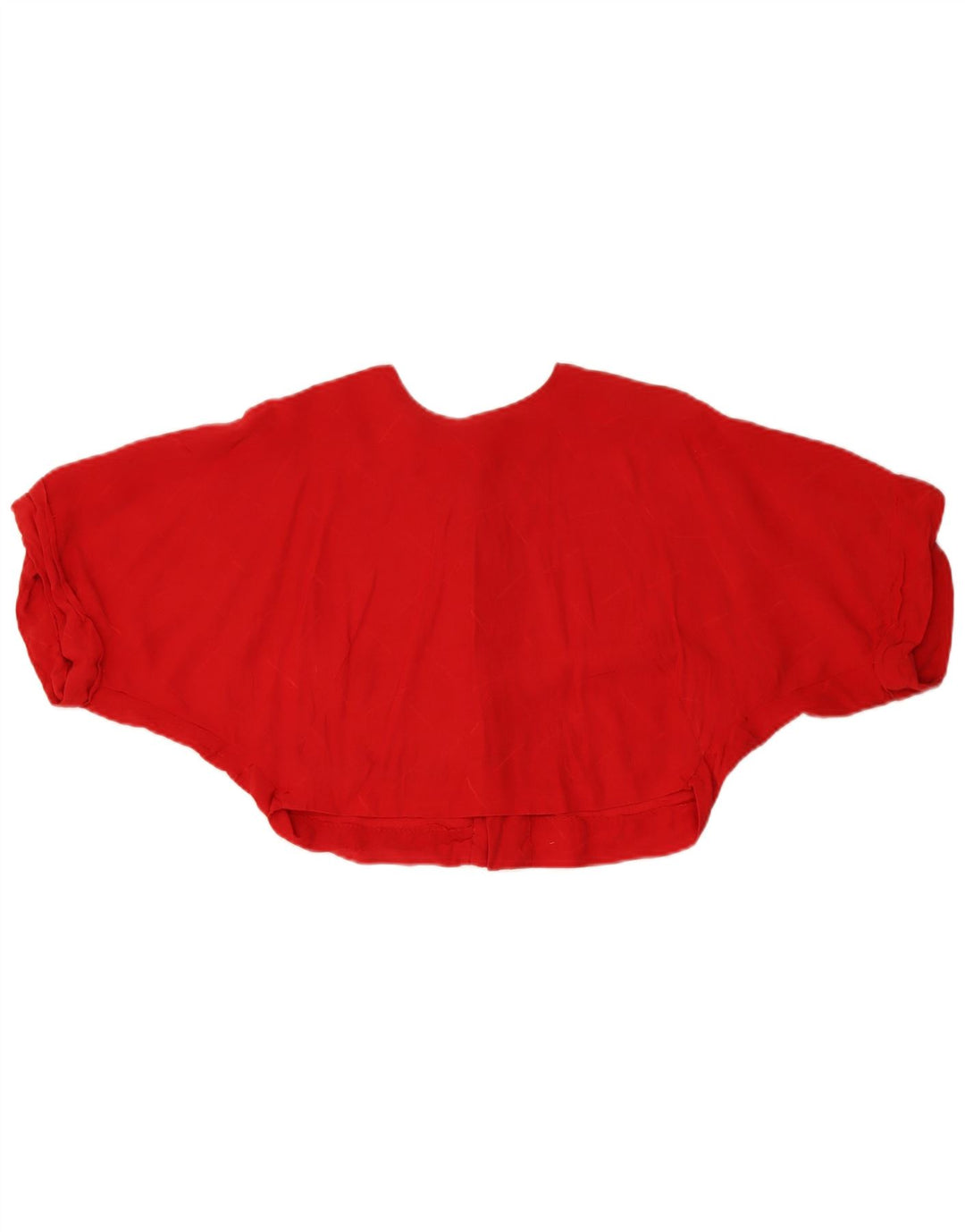 Set gonna vintage oversize in 2 pezzi da donna UK 14 medio W26 rosso