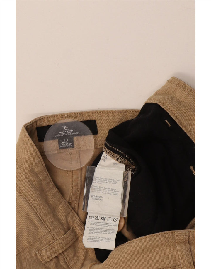 Pantaloncini chino su misura da uomo Rip Curl W30 cotone beige medio