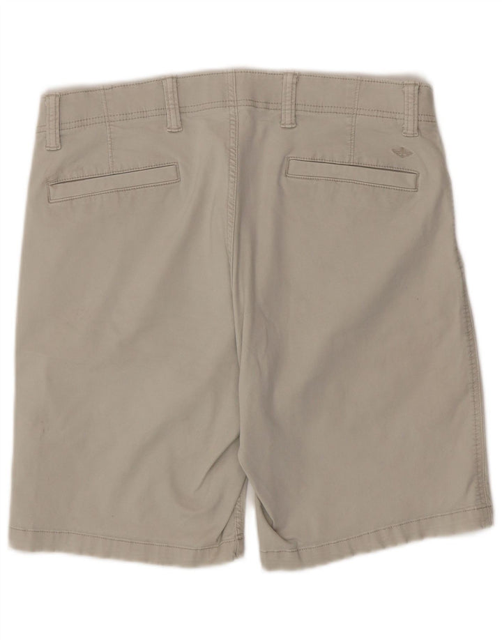 DOCKERS Mens Chino Shorts W34 Large  Grey