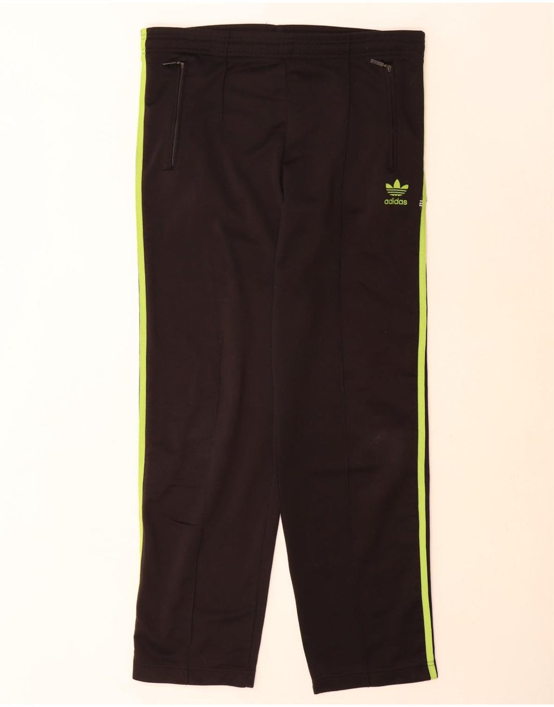 Pantaloni della tuta da ragazzo Adidas 13-14 anni in poliestere nero