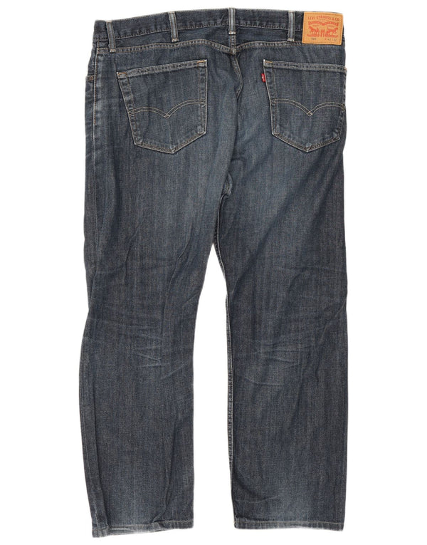 Levi's Uomo 505 Jeans dritti W42 L28 Cotone Blu