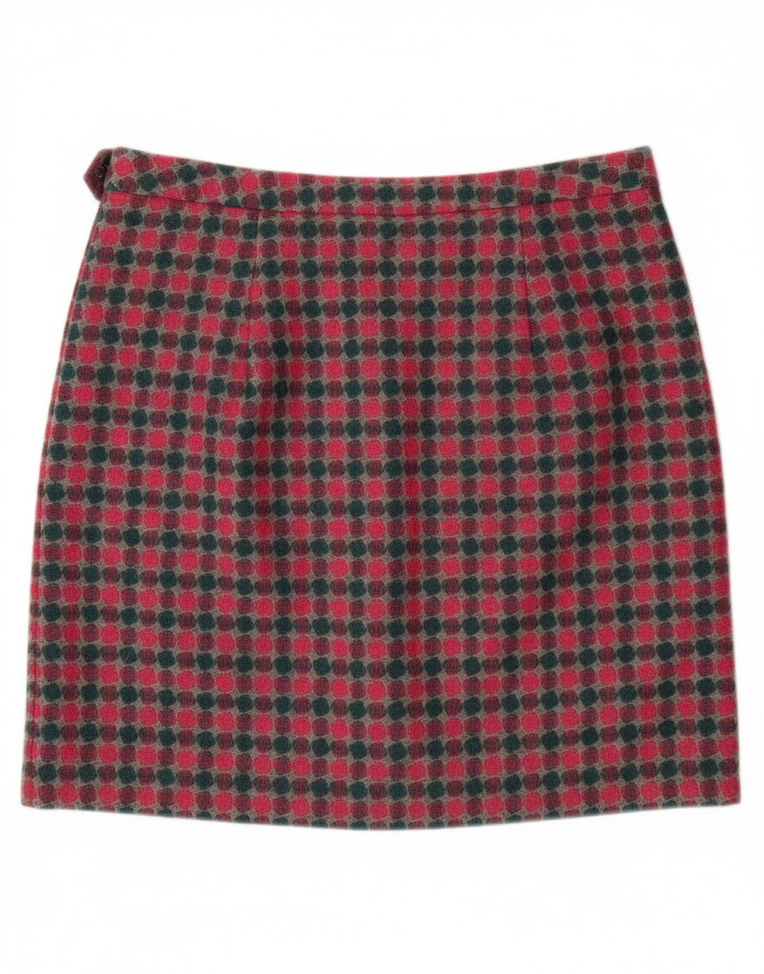 LAURA ASHLEY Minigonna da donna UK 16 Grande W36 Lana maculata multicolore