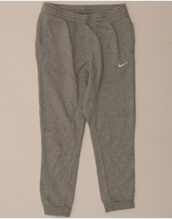 Pantaloni da tuta da uomo Nike Joggers in cotone grigio medio