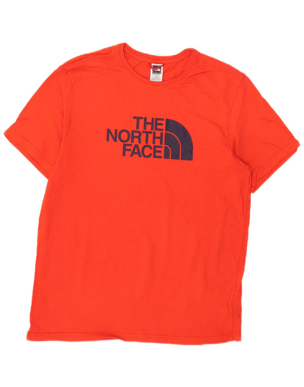 T-shirt grafica da uomo The North Face Top in cotone rosso medio