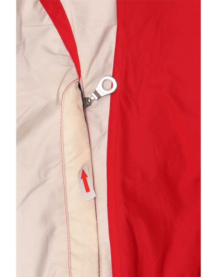 Giacca da sci con cappuccio da uomo Ladakh EU 50 Large Rosso Colourblock Poliestere