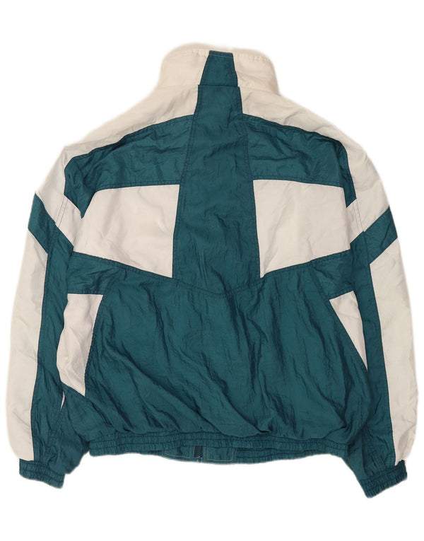 Giacca da tuta da uomo dalla vestibilità ampia Puma Large verde color block in poliammide