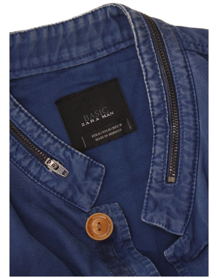Giacca blazer da uomo a 5 bottoni Zara UK 38 blu medio