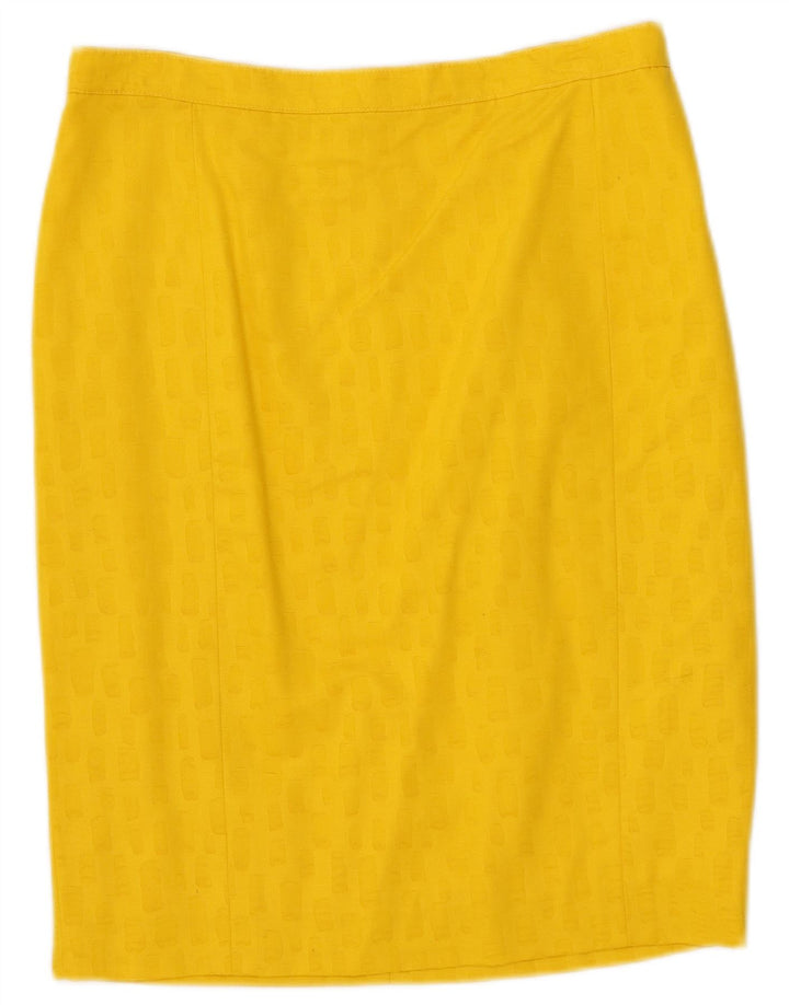 Gonna tubino da donna Capucine W30 giallo medio