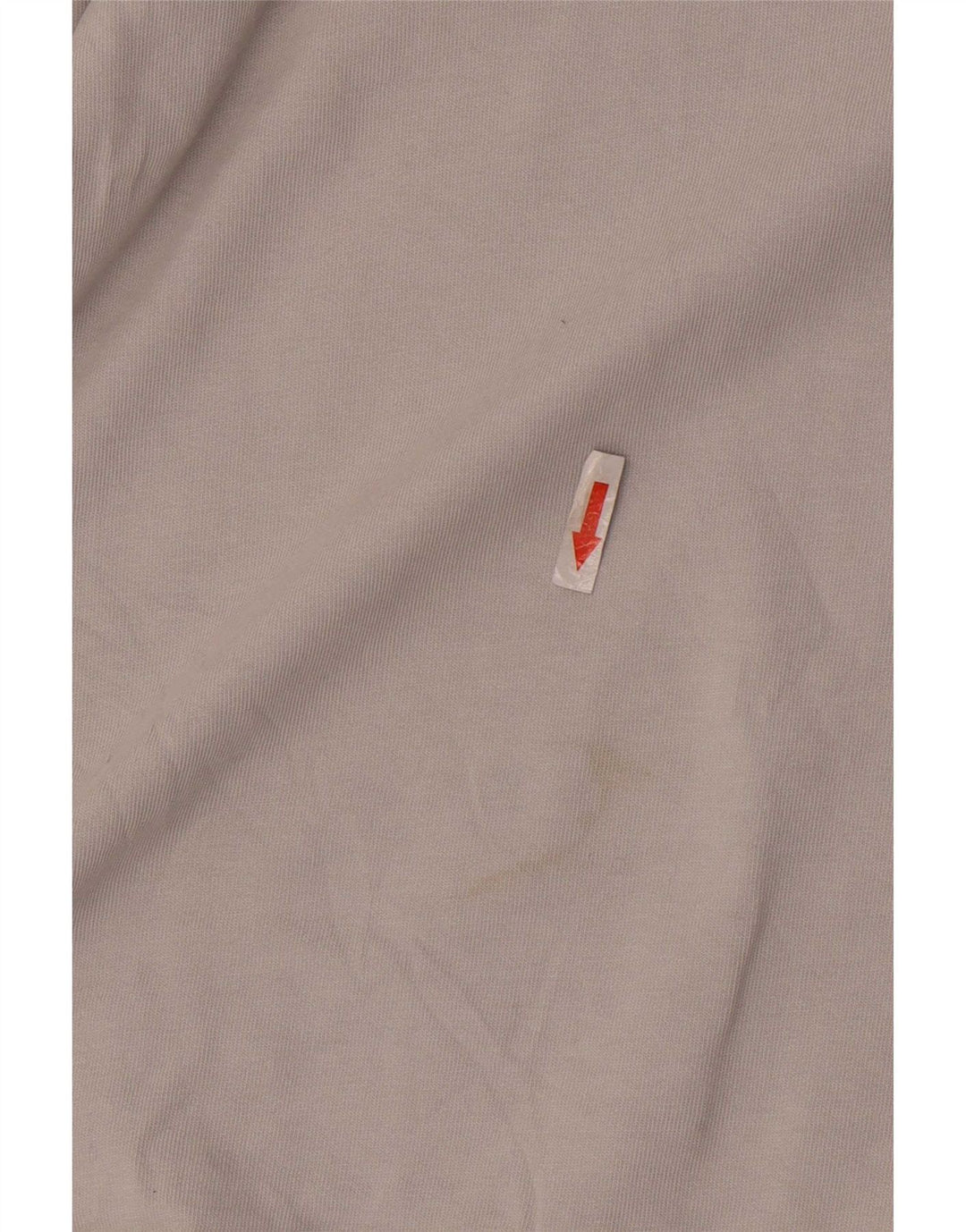 T-shirt Zara da uomo Top in cotone grigio medio