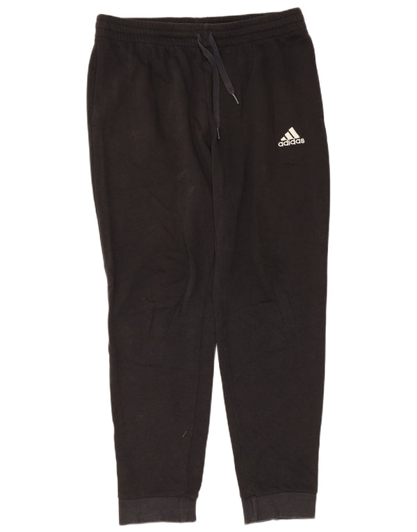 Pantaloni da tuta da uomo Adidas Joggers grandi in cotone nero