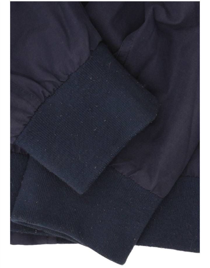 Giubbotto bomber da uomo Wrangler UK 40 grande cotone blu navy