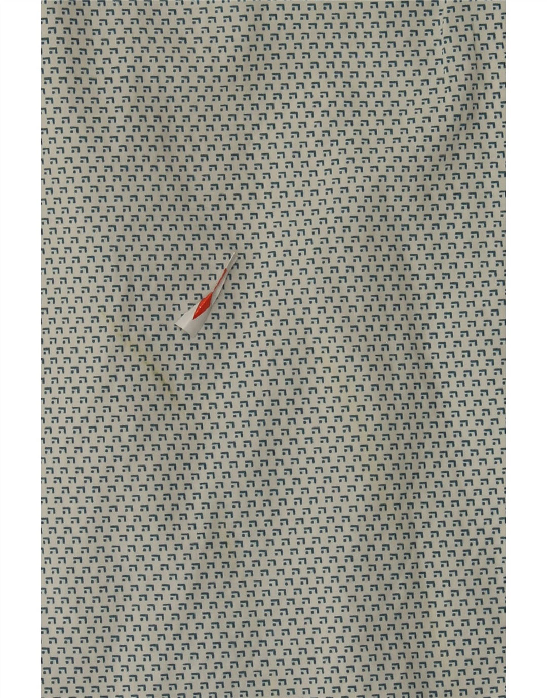Camicia a maniche corte da uomo Gap Large in cotone maculato bianco