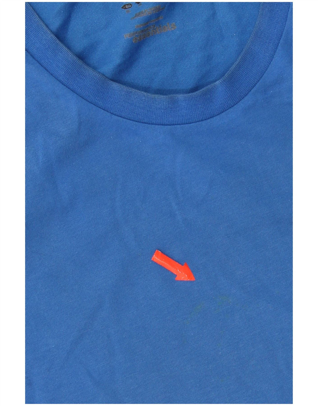 T-shirt da uomo Adidas Top XL in cotone blu
