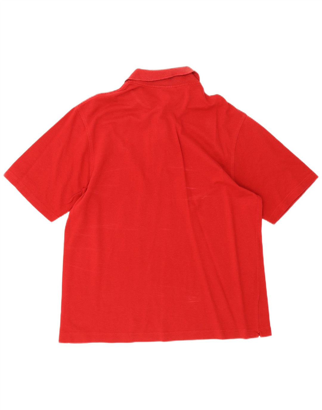 Polo da uomo Lacoste taglia 5 grande in cotone rosso