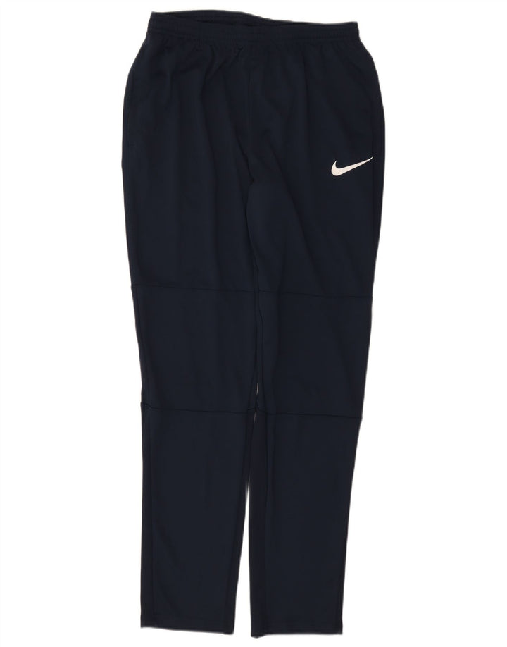 Pantaloni da tuta Nike Dri Fit da uomo, poliestere medio blu navy