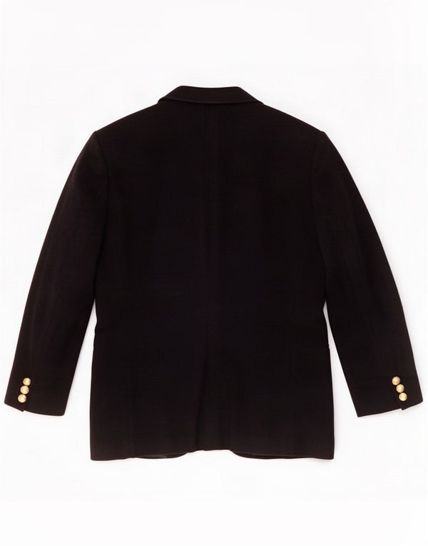 Burberry Giacca blazer a 3 bottoni da donna IT 46 Large Blu navy