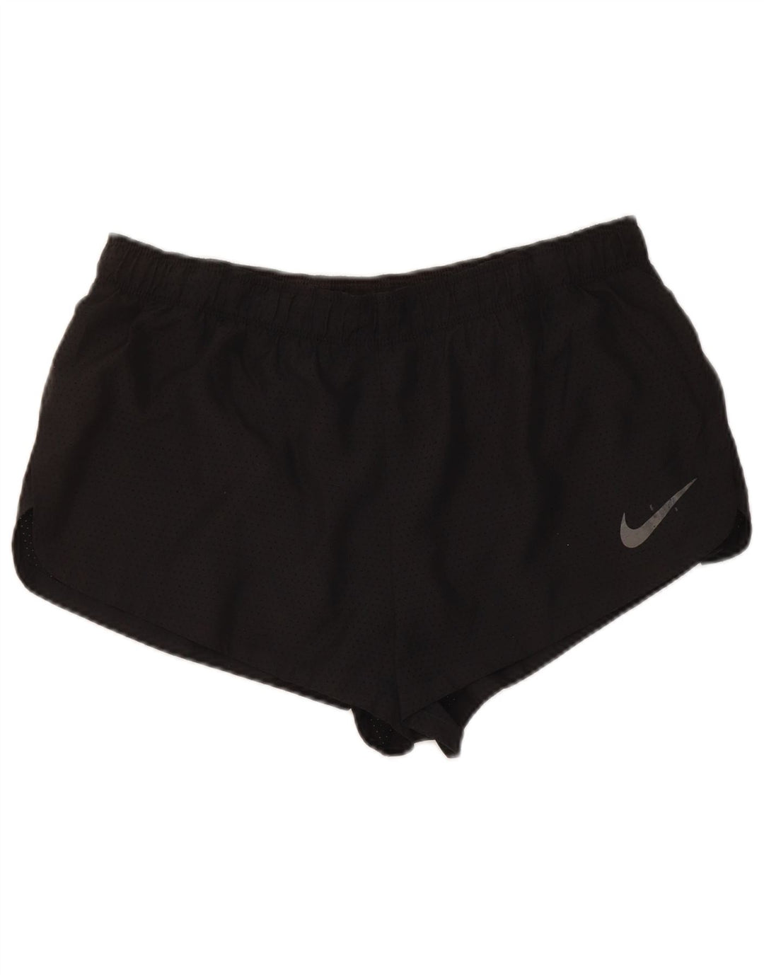 Pantaloncini sportivi Nike Dri Fit da donna UK 16 Large Nero Poliestere