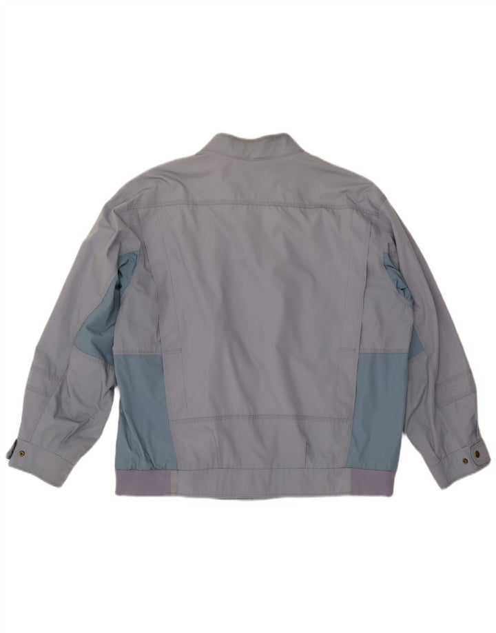 Giubbotto bomber da uomo WESTBURY UK 44 2XL Poliestere color block grigio
