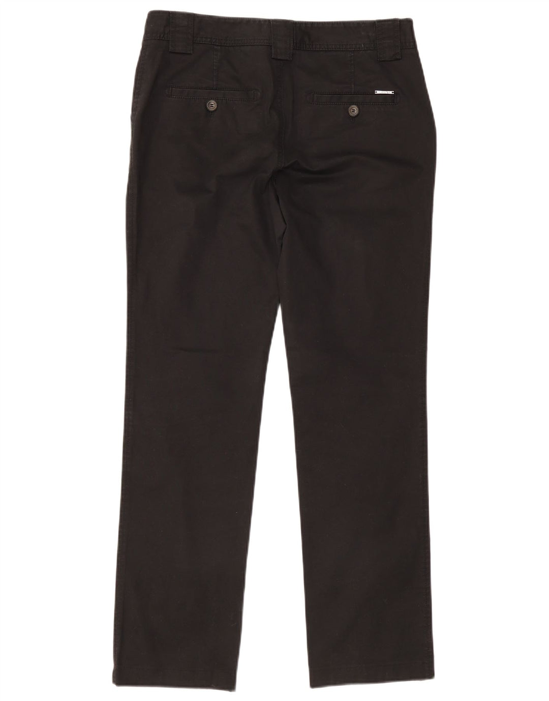 Pantaloni chino dritti da donna Massimo Dutti EU 40 medio W30 L30 neri