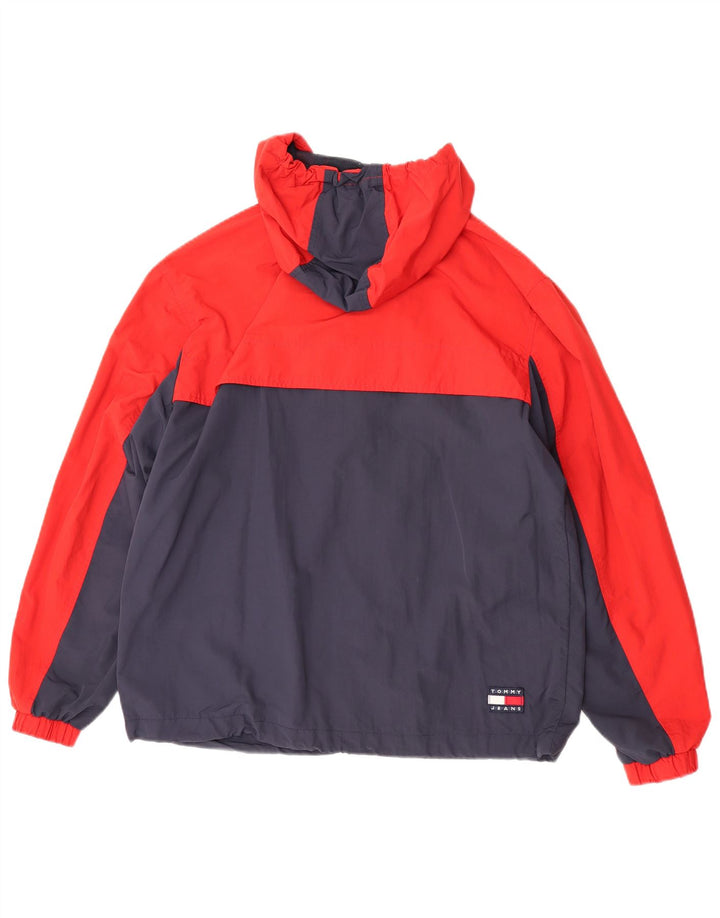 Giacca antipioggia da uomo Tommy Hilfiger UK 38 Medium multicolore Colourblock