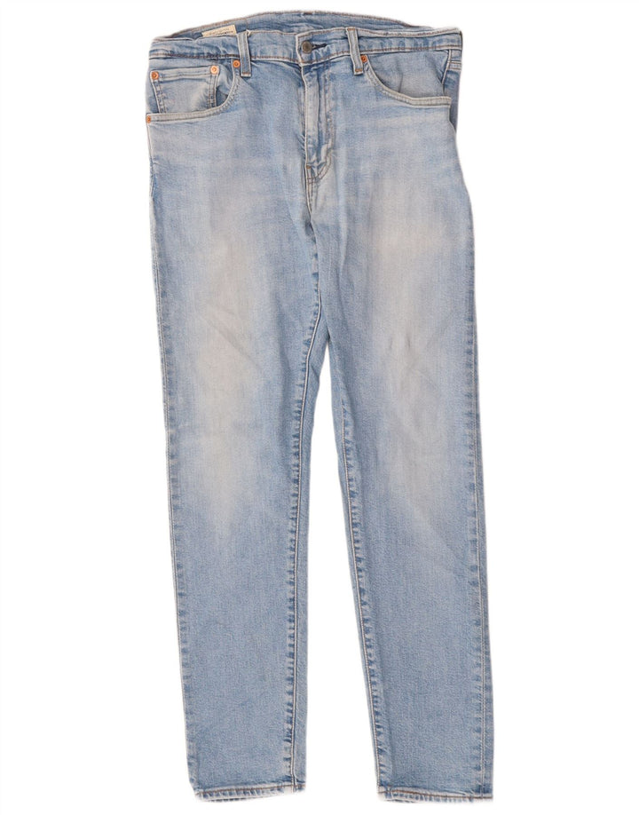 Jeans Levi's Uomo 512 Slim Tapered W31 L32 Cotone Blu