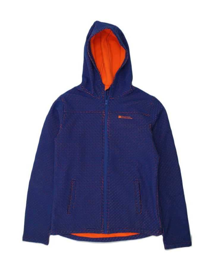 MOUNTAIN WAREHOUSE Girls Hooded Windbreaker Jacket 12-13 Years Black | Vintage Mountain Warehouse | Thrift | Second-Hand Mountain Warehouse | Used Clothing | Messina Hembry 