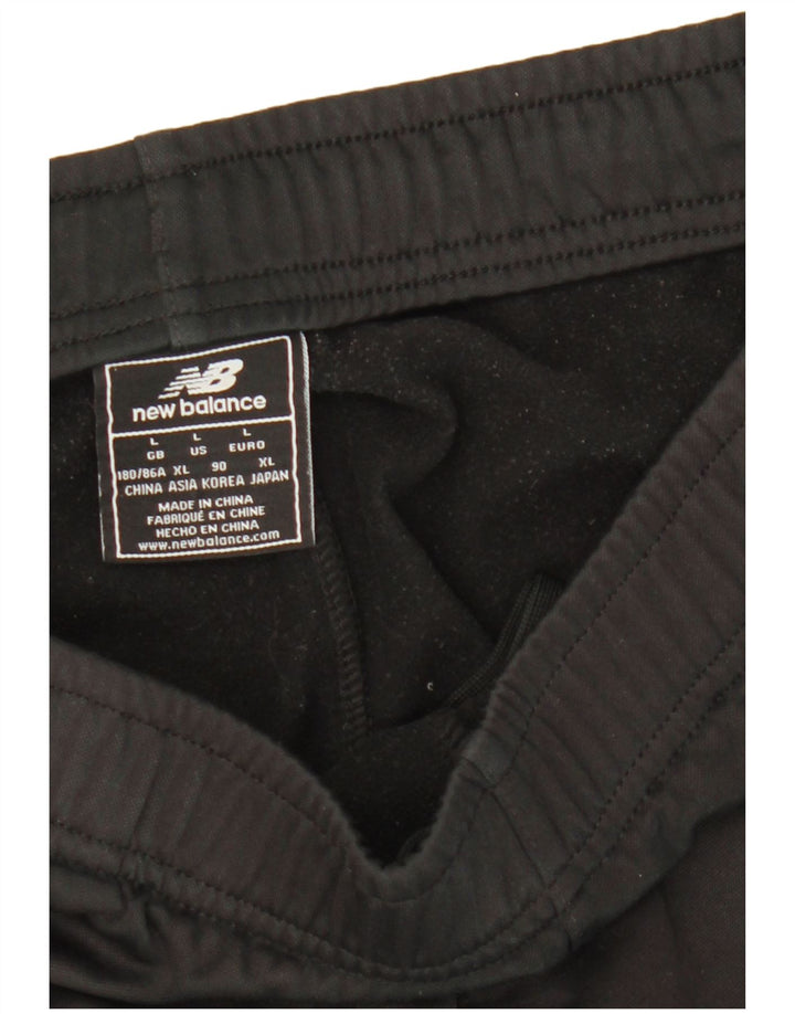 Pantaloni da tuta da uomo New Balance Large neri