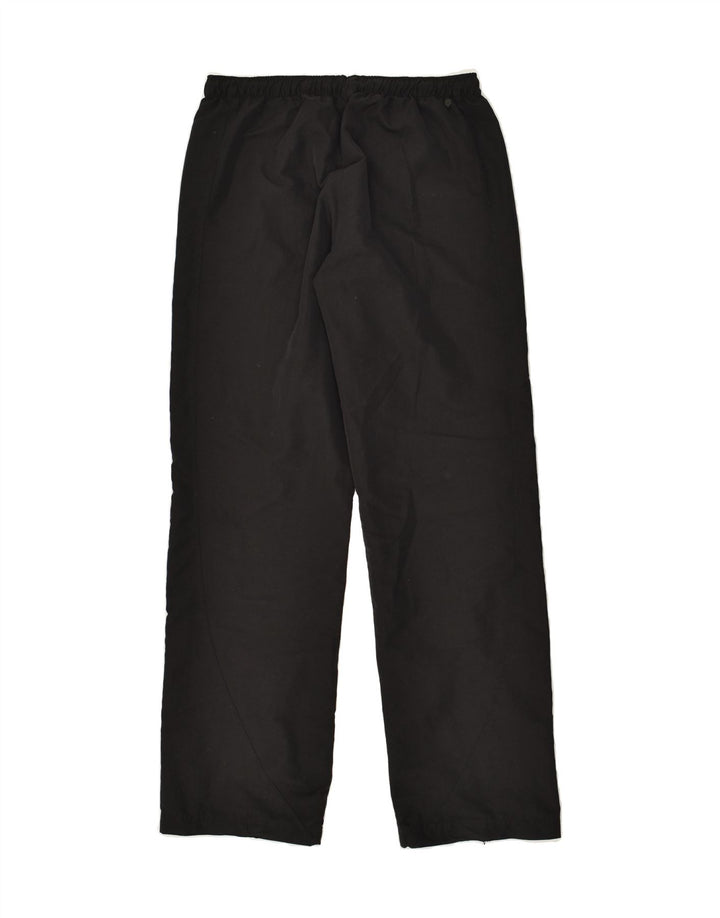 PUMA Womens Tracksuit Trousers UK 12 Medium  Black | Vintage Puma | Thrift | Second-Hand Puma | Used Clothing | Messina Hembry 