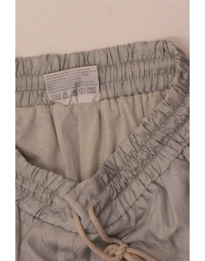 Pantaloni da tuta vintage da uomo Joggers Poliammide color block grigio medio