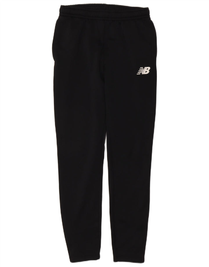 Pantaloni da tuta da uomo New Balance in poliestere nero medio