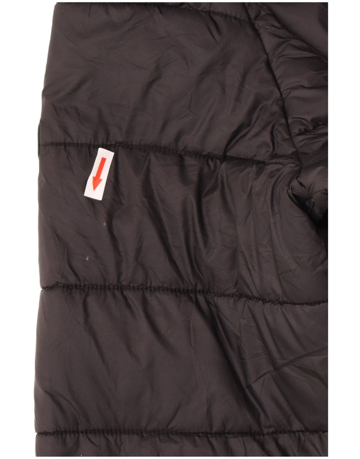 Giacca imbottita con cappuccio da donna Barbour UK 14 Large nera in poliammide