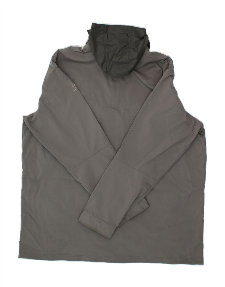 EDDIE BAUER Womens Hooded Utility Jacket UK 22 3XL Grey Polyester Vintage Eddie Bauer and Second-Hand Eddie Bauer from Messina Hembry 