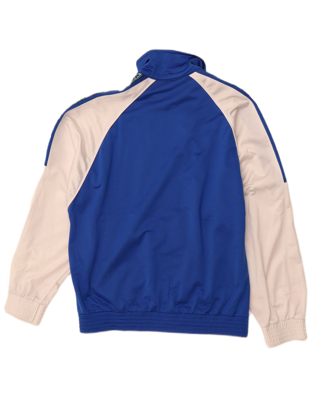 BRUGI Giacca da tuta grafica da uomo USA IT 48 Blu medio Colourblock