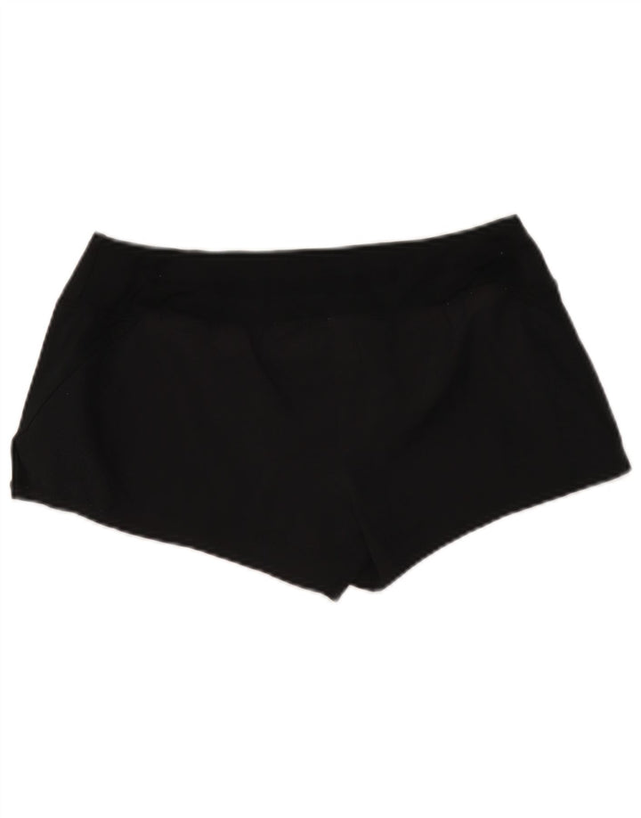 Pantaloncini sportivi Nike da donna Dri Fit UK 14 medio nero poliestere