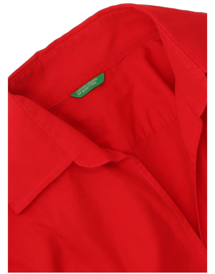 Camicetta da donna Benetton UK 12 rossa media