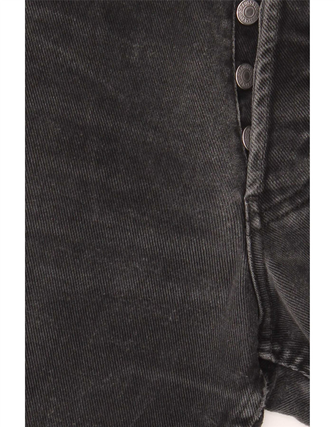 Jeans dritti da uomo Levi's W33 L34 cotone nero